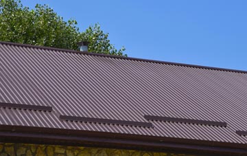 typical Haws Bank corrugated roof uses